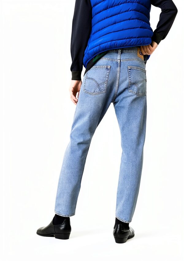 Jean TEO Simple Fit Tapered Homme 5 poches 116/104 65 cm 100% Coton-3