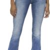 Jean Flared ONLBLUSH Taille Moyenne Flared Fit Bleu M Style Bootcut-0